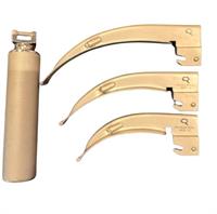 ADULT LARYNGOSCOPE CONVENTIONAL SET MAC2,3,4+MEDIUM HANDLE